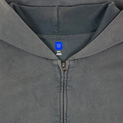 Yeezy Gap 2022 Zip Hoodie In Poetic Grey
