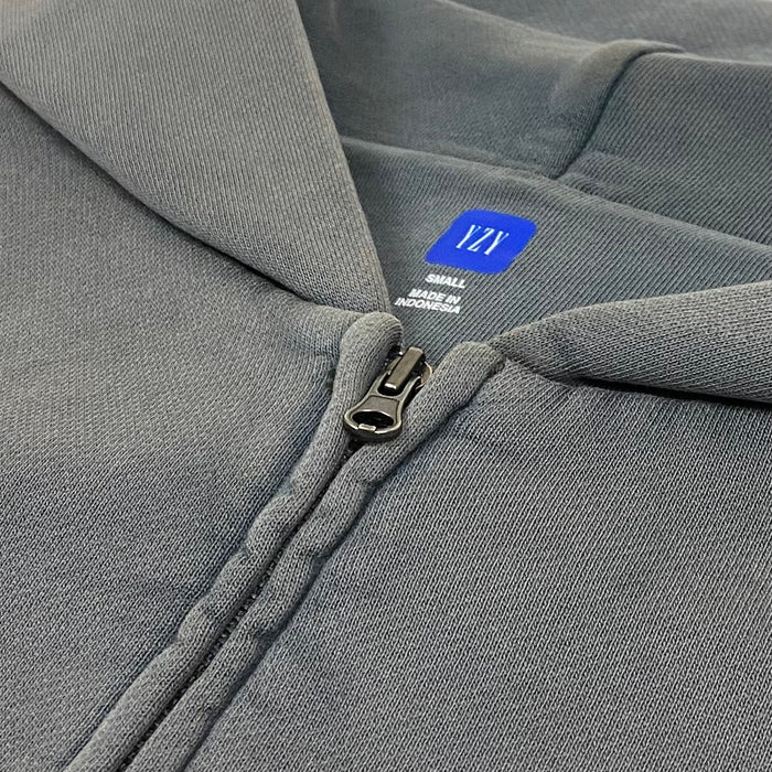 Yeezy Gap 2022 Zip Hoodie In Poetic Grey