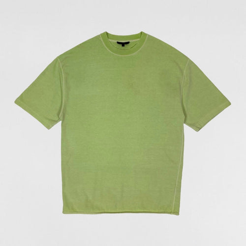 Yeezy Season 3 Heavy Knit Tee In Limelight