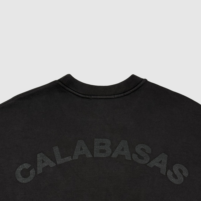 Yeezy Season 5 Calabasas Crest Crewneck In Ink