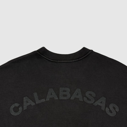 Yeezy Season 5 Calabasas Crest Crewneck In Ink