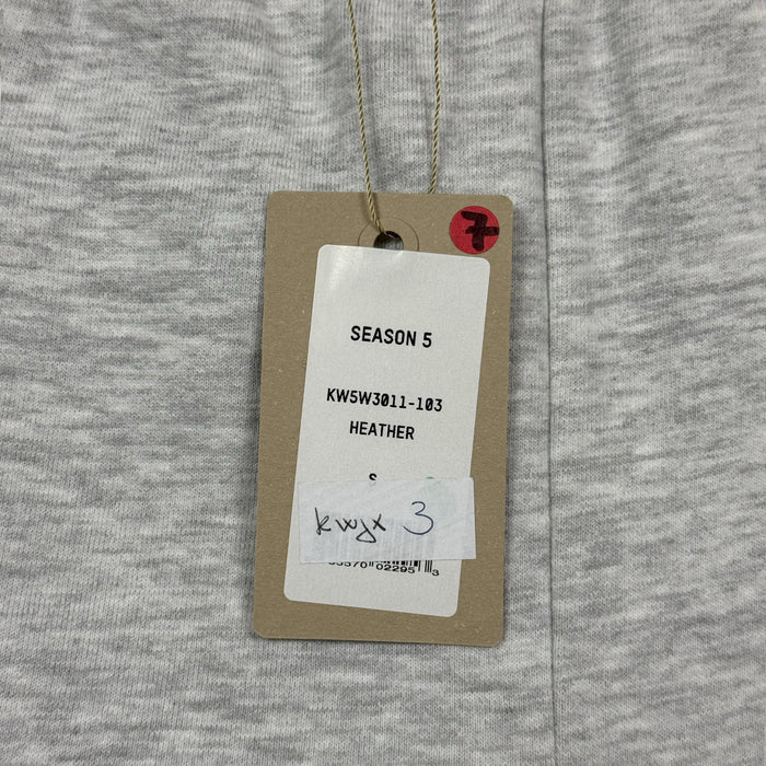 Yeezy Season 5 Heavyweight Unisex Sweatpants In Heather Grey