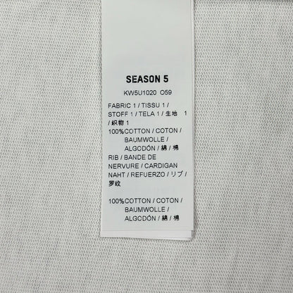 Yeezy Season 5 Oversized Sample Tee In White