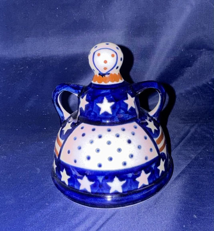 Zaklady Stars & Stripes Small Cheese Lady - Shape: GU1198 - Pattern: GU1001